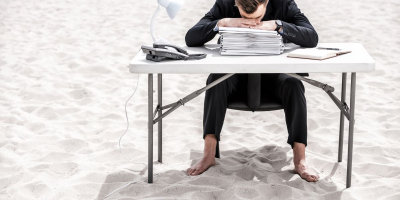 Desconectar del trabajo durante las vacaciones