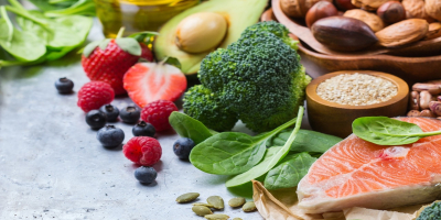 Imagen con verduras y frutas