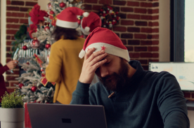 ¿Conoces la depresión blanca o blues de Navidad?