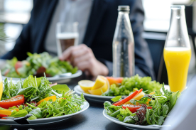 Foto de varias ensaladas